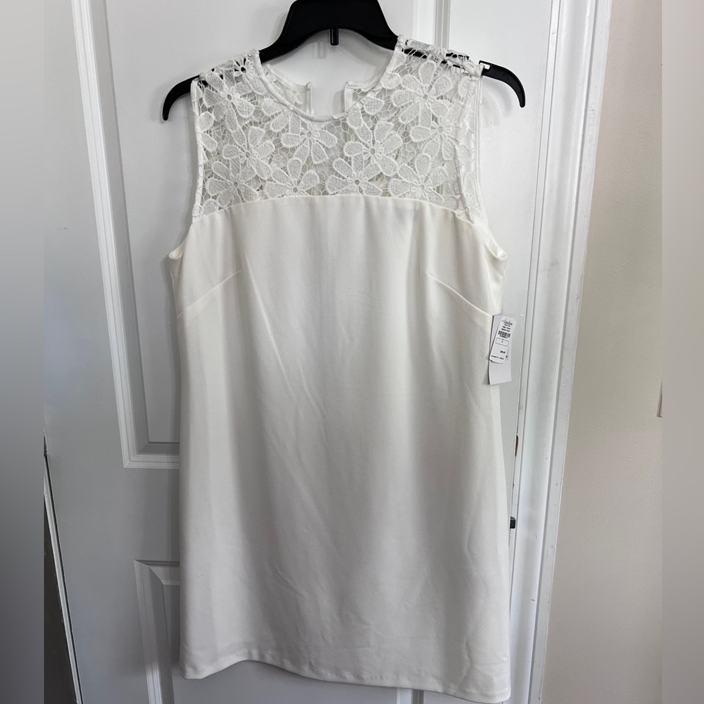 Donna Ricco White Dress - NWT